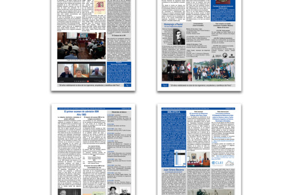 Thumbnail for GACETA HISTORIA UNI. Informativo mensual del Centro de Historia UNI. Año 1 – N° 2 / FEBRERO 2024