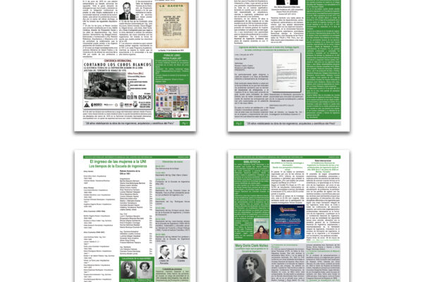 Thumbnail for GACETA HISTORIA UNI. Informativo mensual del Centro de Historia UNI. Año 1 – N° 3 / MARZO 2024