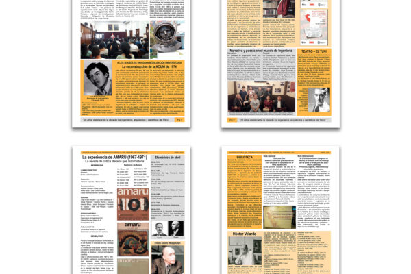 Thumbnail for GACETA HISTORIA UNI. Informativo mensual del Centro de Historia UNI. Año 1 – N° 4 / ABRIL 2024