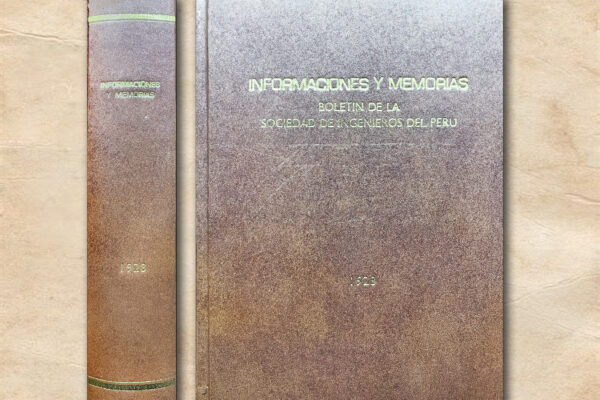 Thumbnail for Informaciones y Memorias de la Sociedad de Ingenieros del Perú (1928)