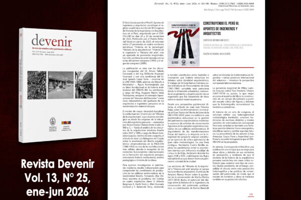 Thumbnail for Reseña del libro «Construyendo el Perú III» en la revista Devenir